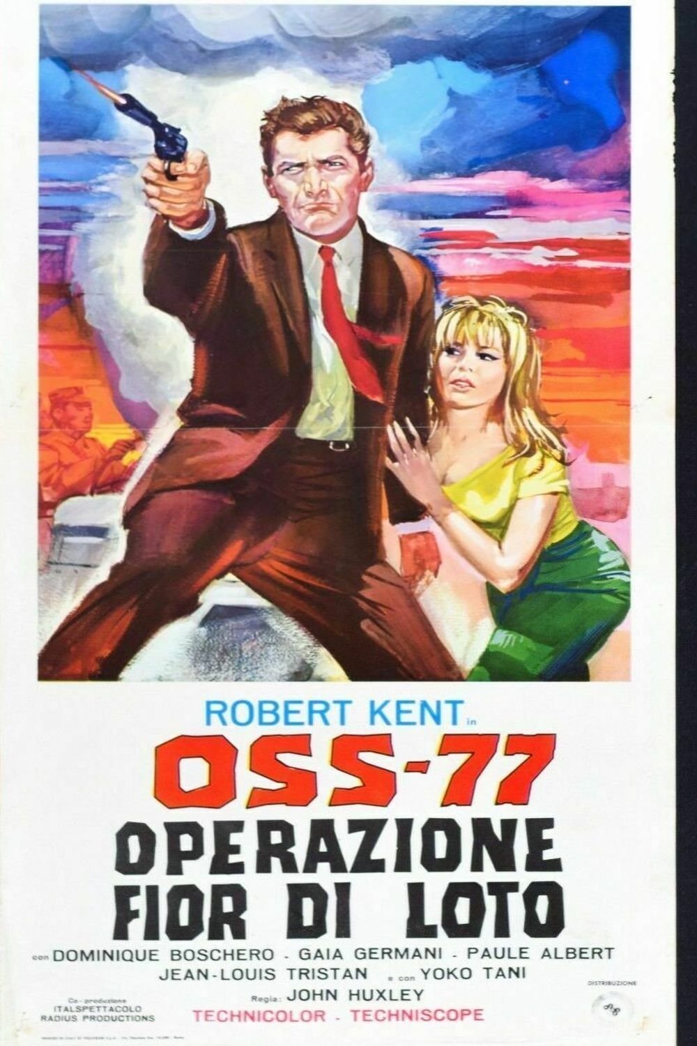 Locandina di OSS 77 - Operazione fior di loto