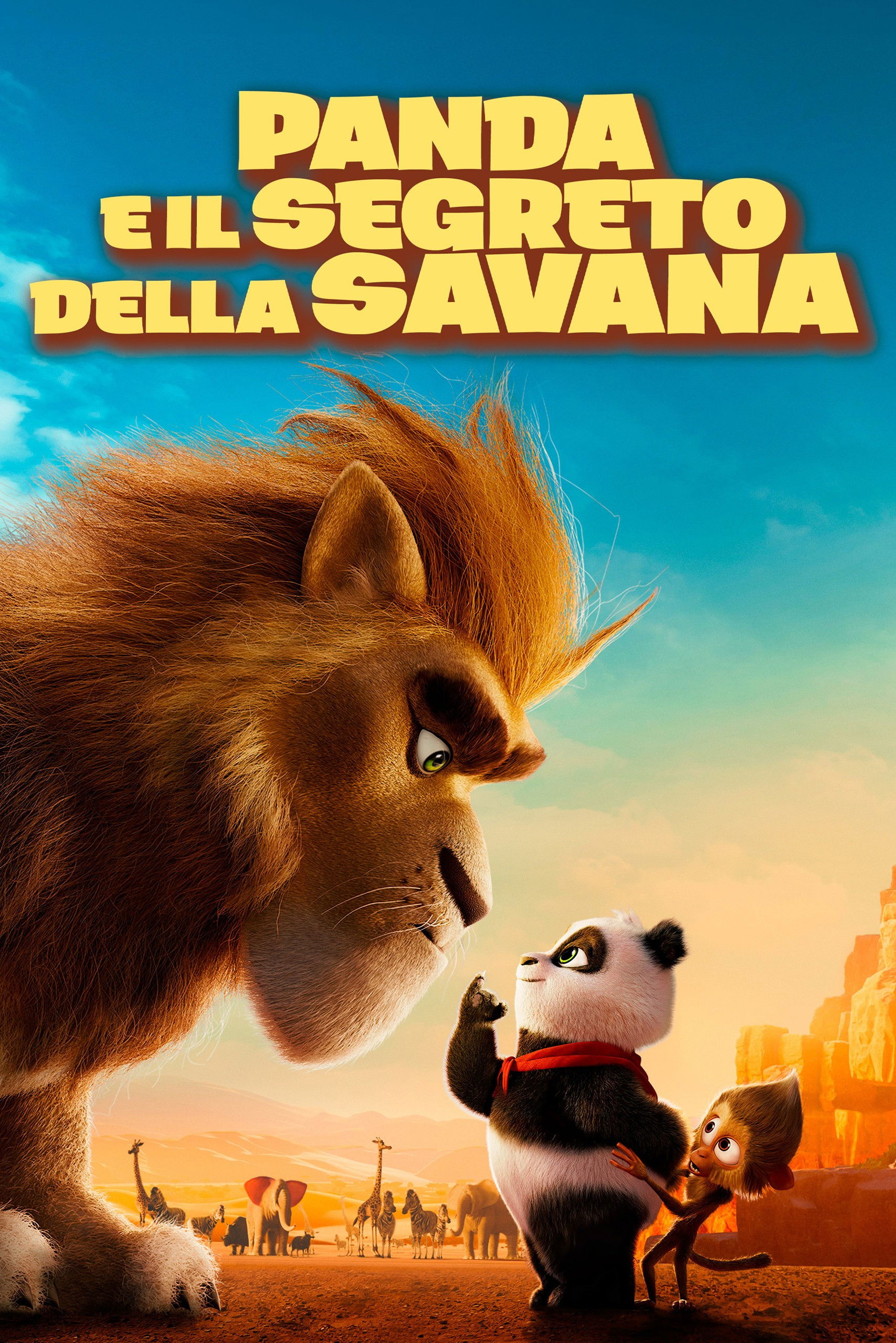 Locandina di Panda e il segreto della savana