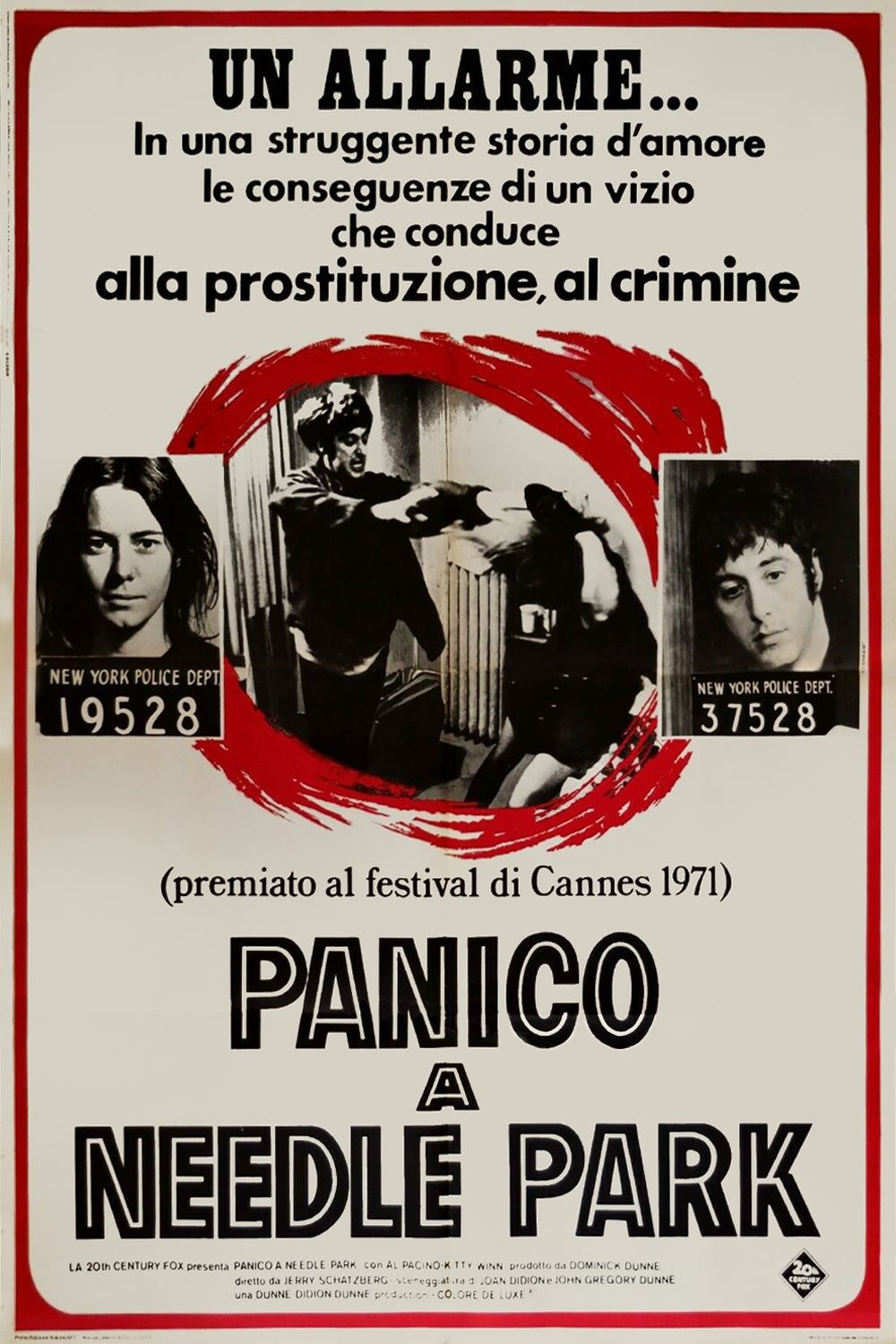 Locandina di Panico a Needle Park