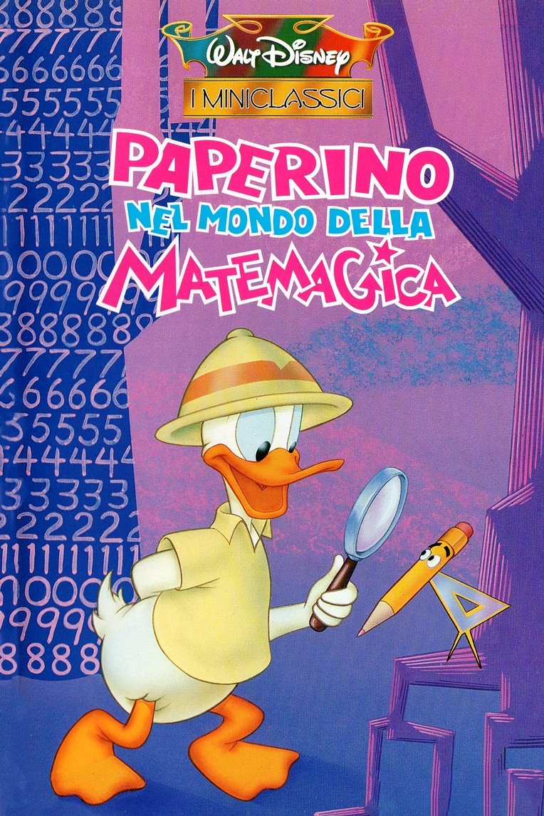 Locandina di Paperino nel mondo della matemagica