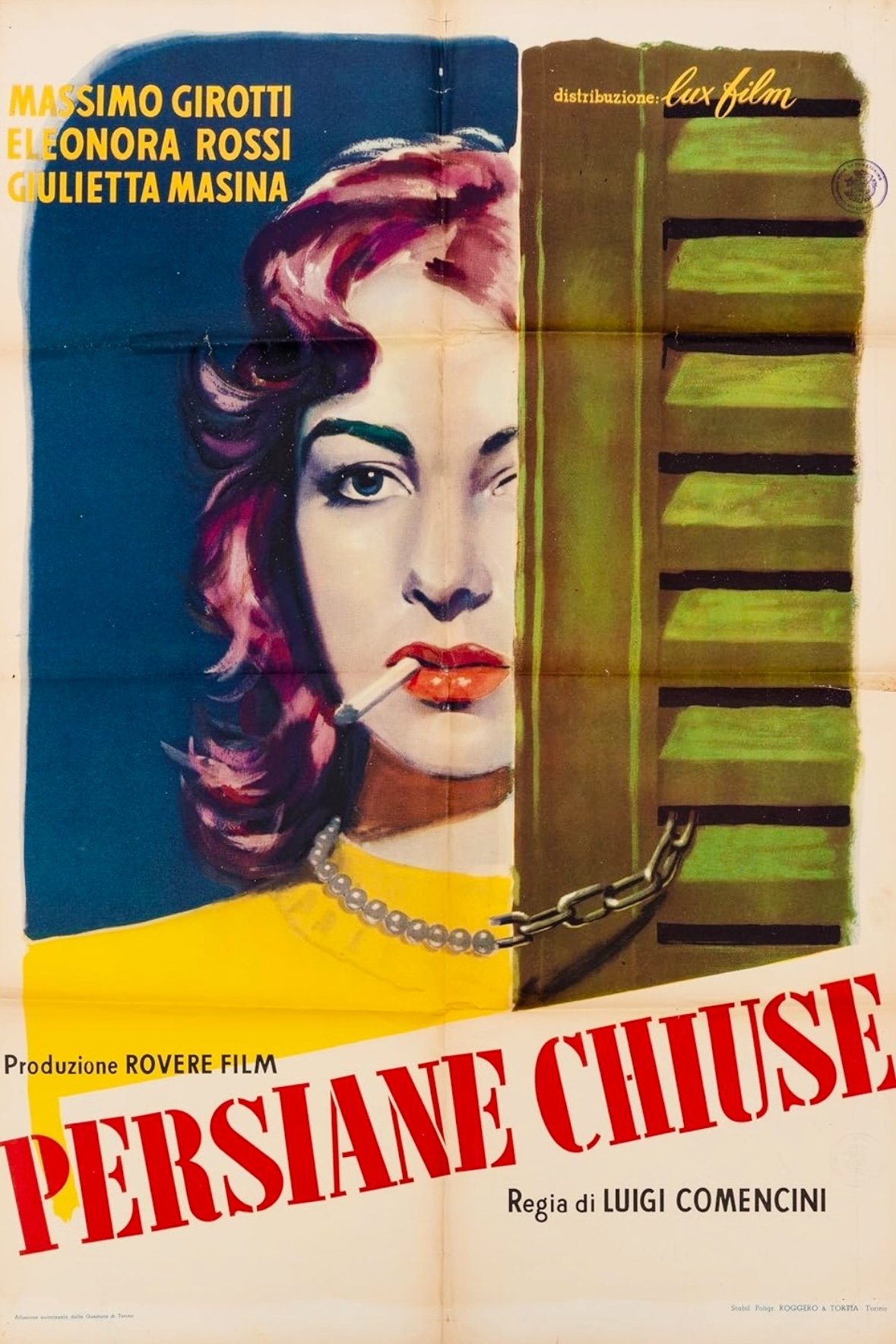 Locandina di Persiane chiuse