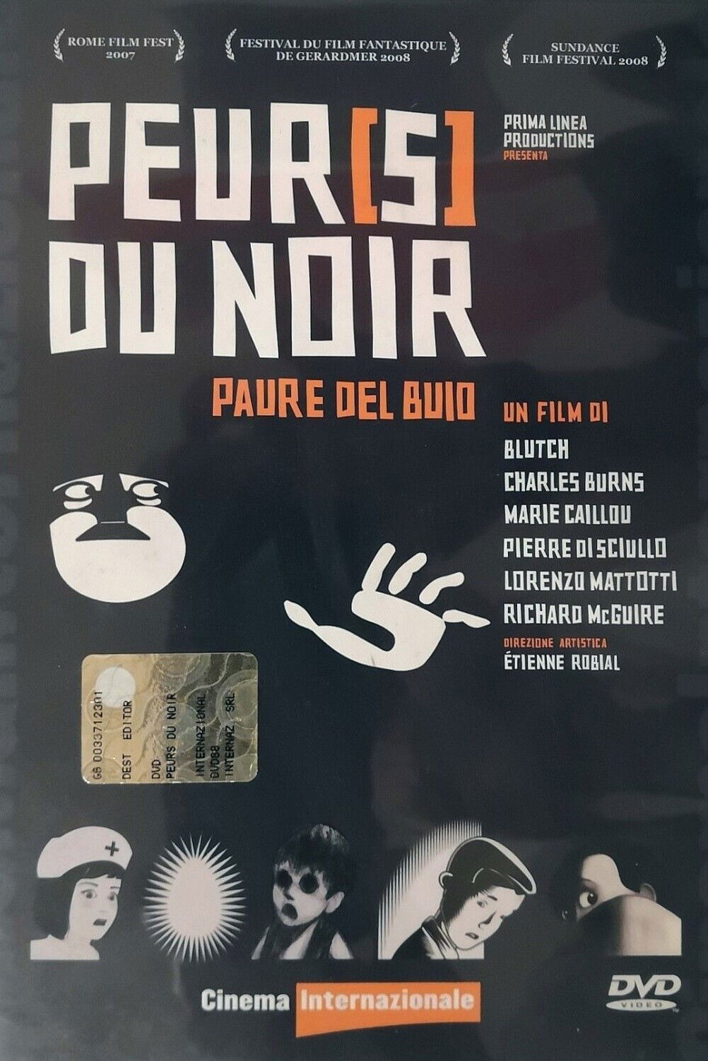 Locandina di Peur(s) du noir - Paure del buio