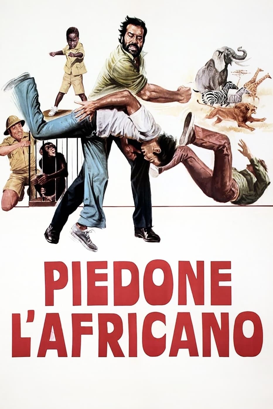 Locandina di Piedone l'africano