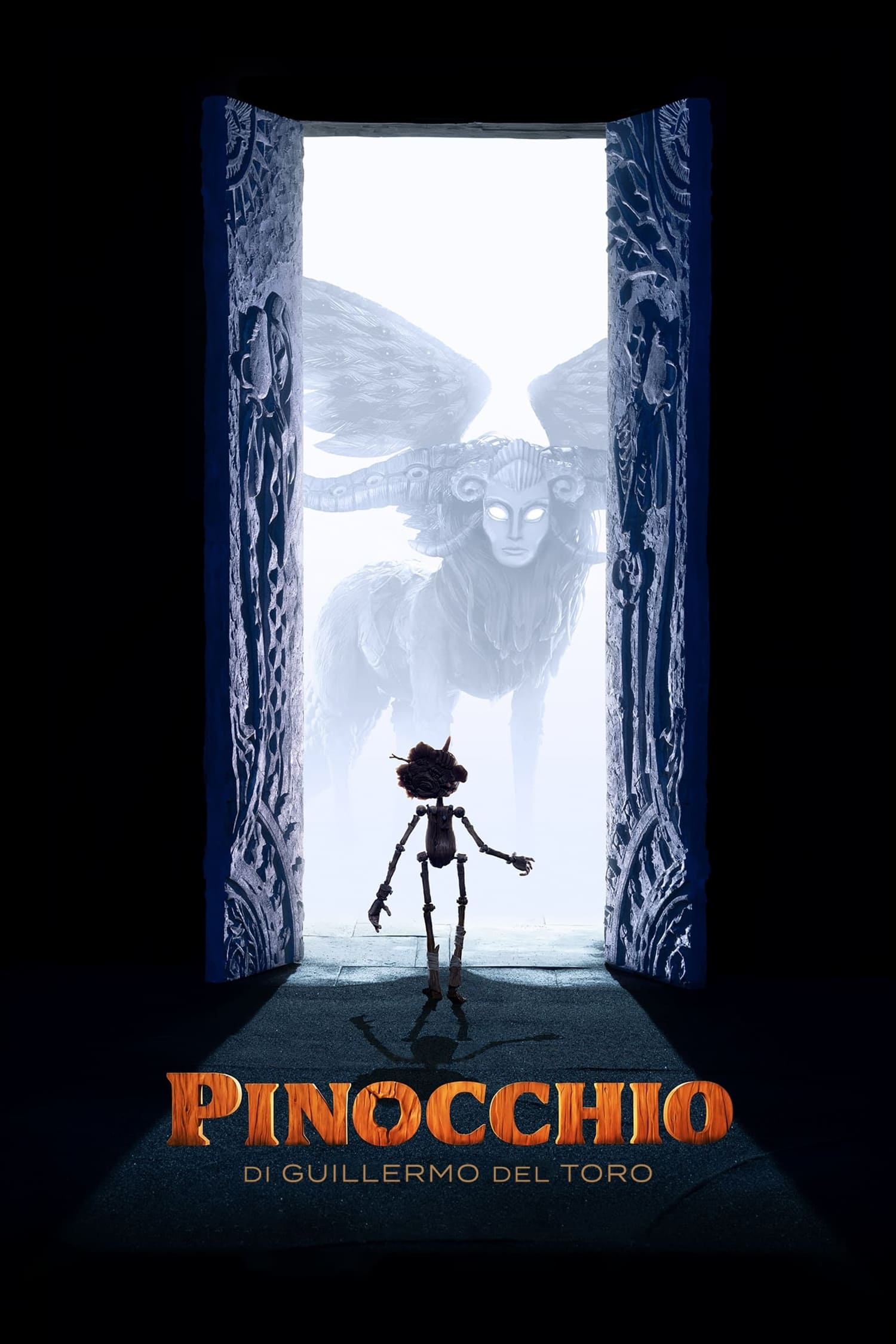 Locandina di Pinocchio di Guillermo del Toro