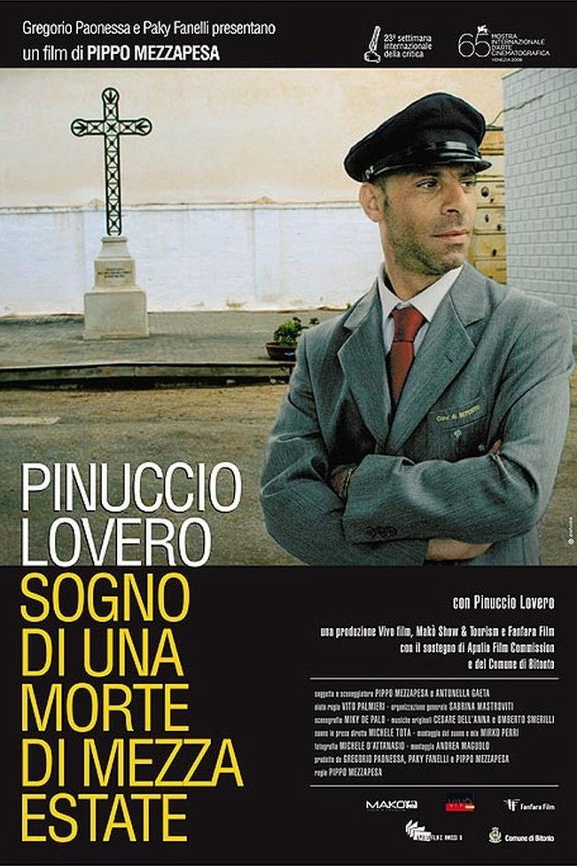 Locandina di Pinuccio Lovero - Sogno di una morte di mezza estate