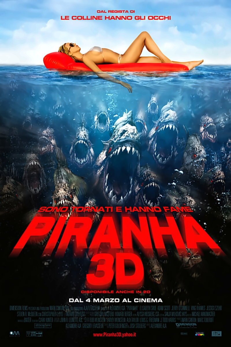Locandina di Piranha 3D