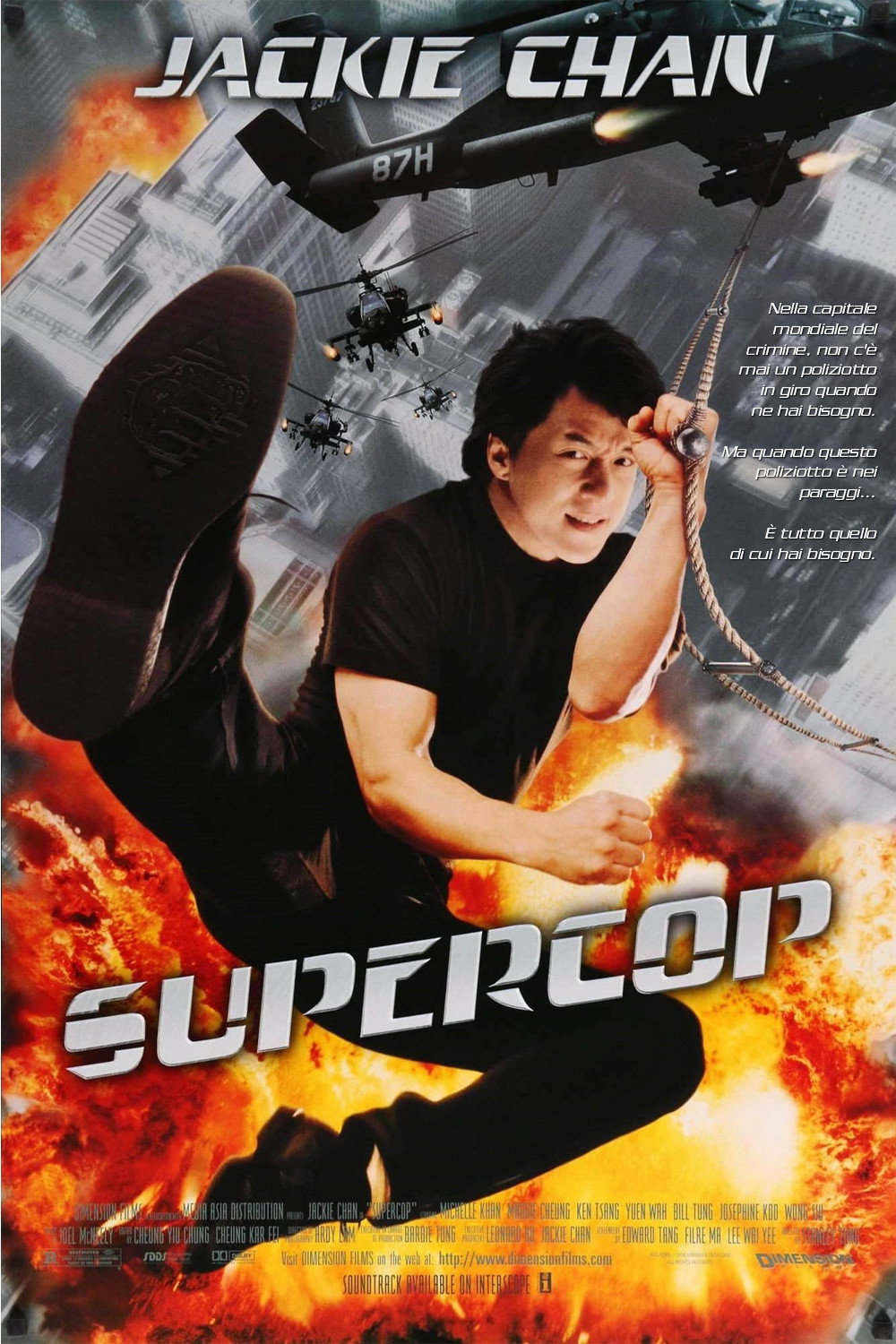 Locandina di Police Story 3 - Supercop