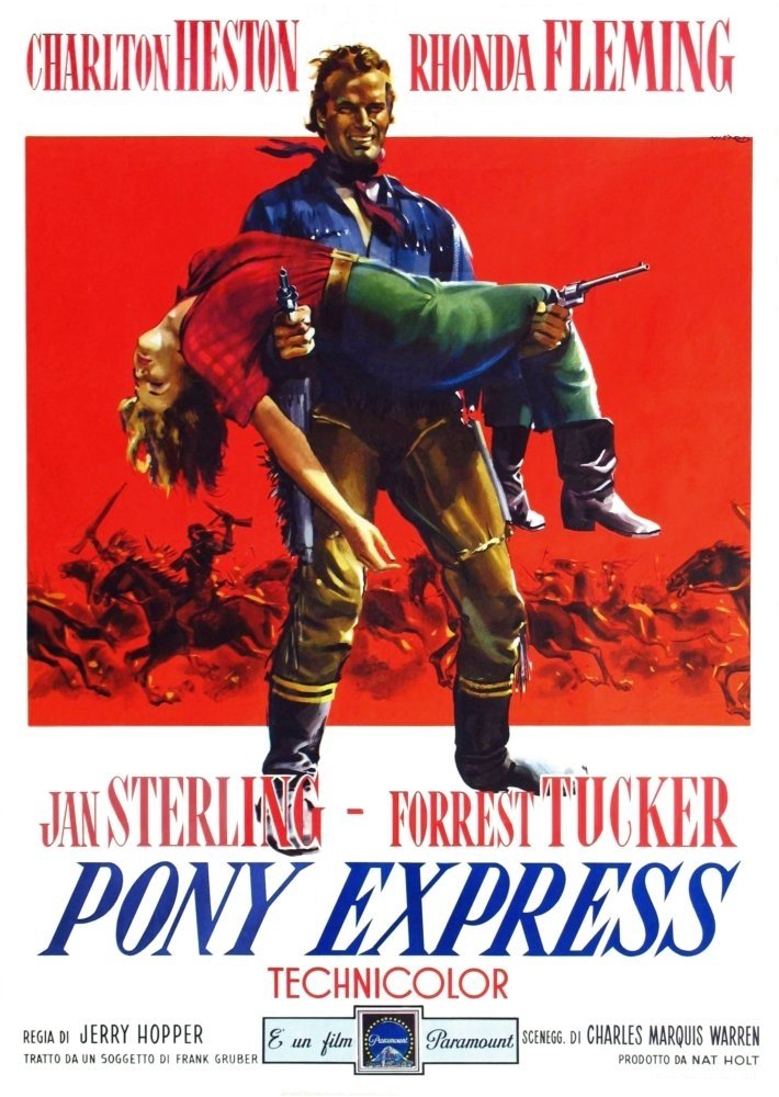 Locandina di Pony Express