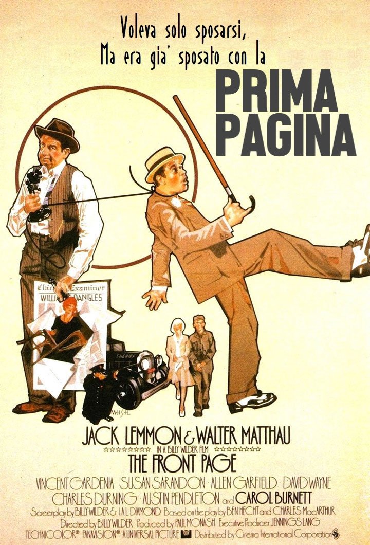 Locandina di Prima pagina