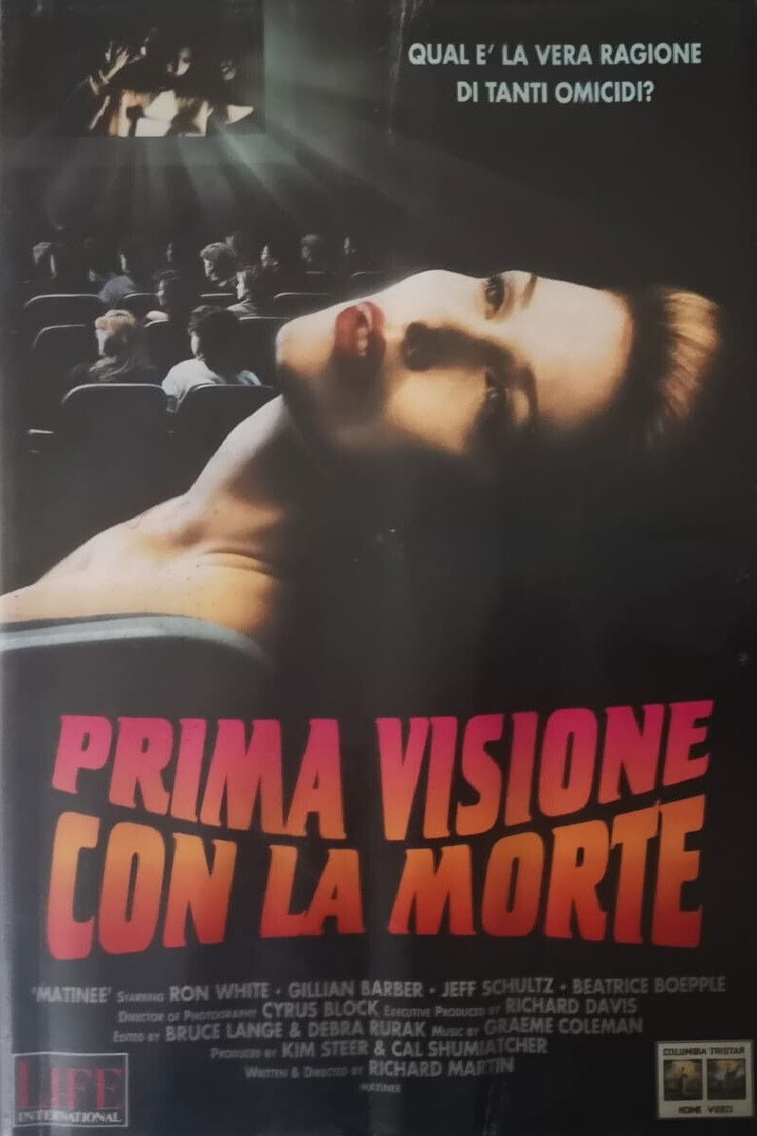 Locandina di Prima visione con la morte