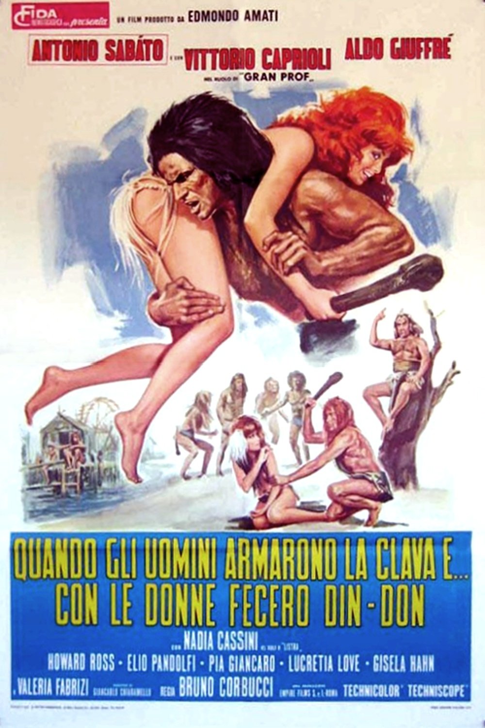 Locandina di Quando gli uomini armarono la clava e... con le donne fecero din-don