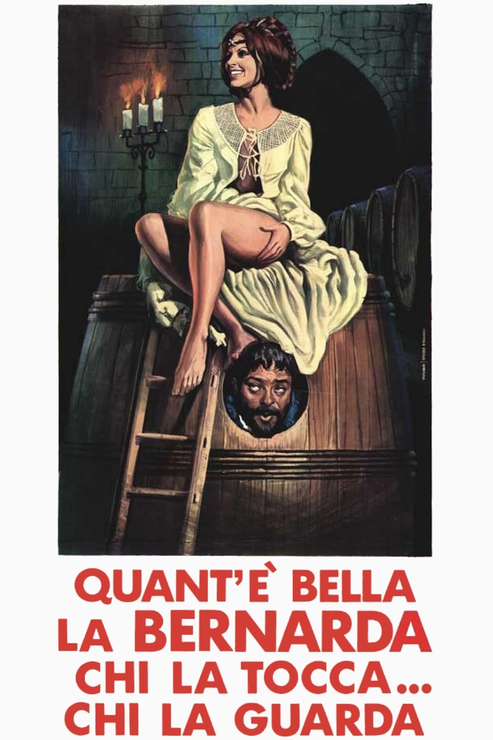 Locandina di Quant'è bella la Bernarda, tutta nera, tutta calda