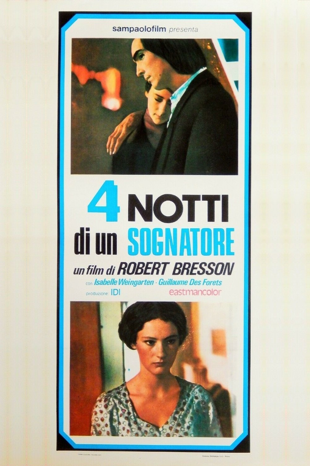 Locandina di Quattro notti di un sognatore