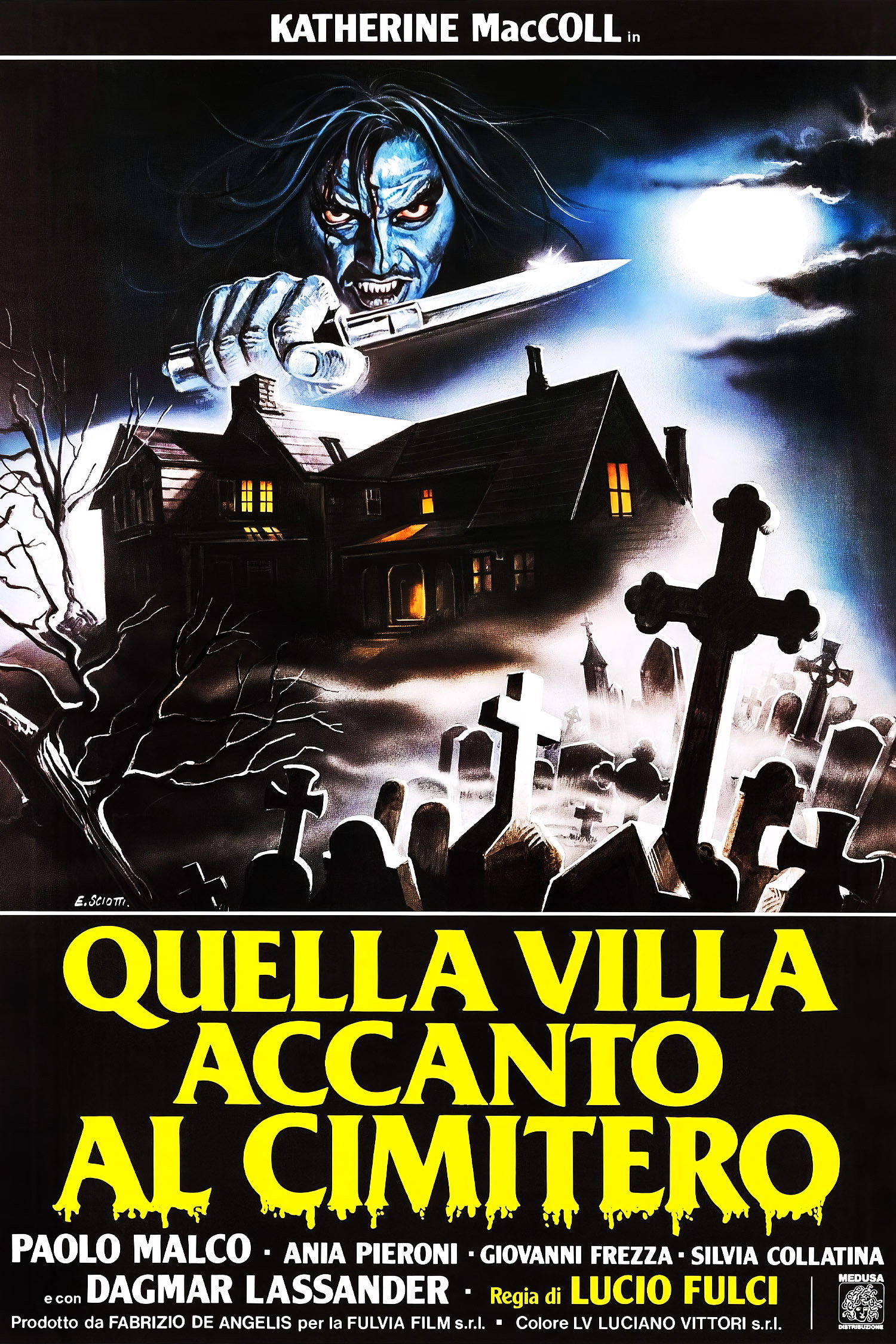 Locandina di Quella villa accanto al cimitero
