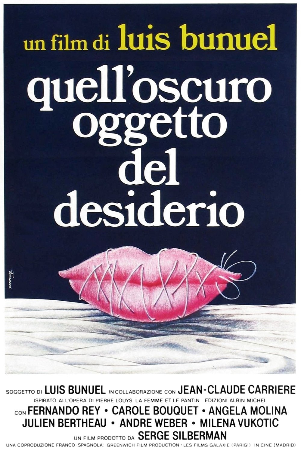 Locandina di Quell'oscuro oggetto del desiderio