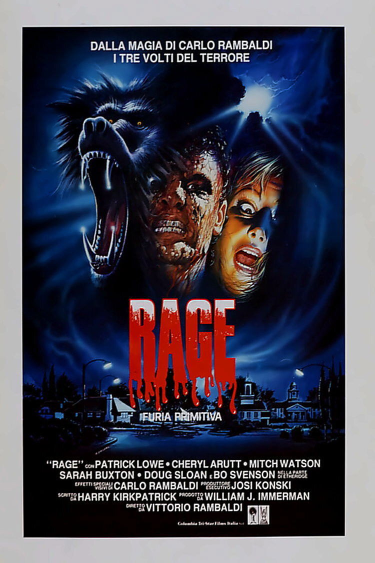 Locandina di Rage - Furia primitiva