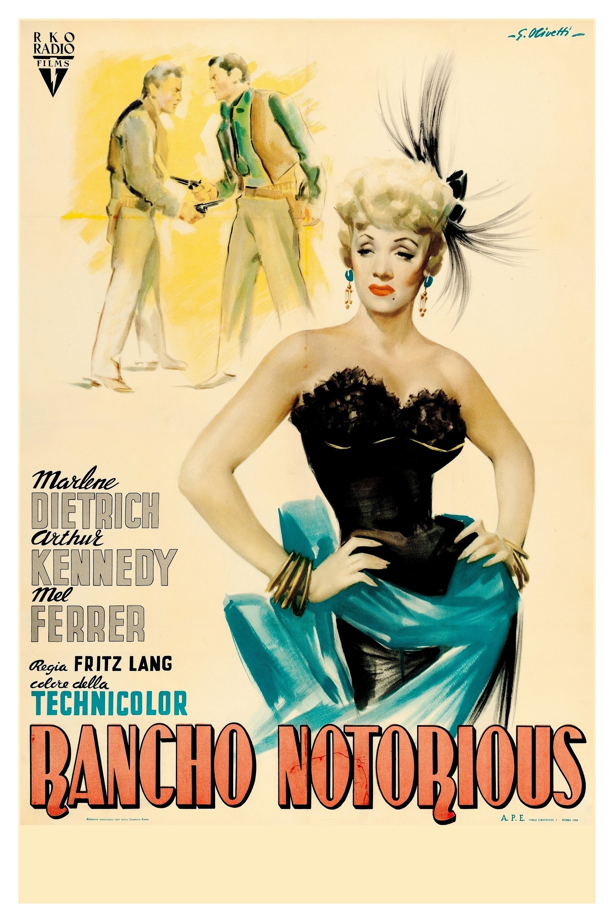 Locandina di Rancho Notorious