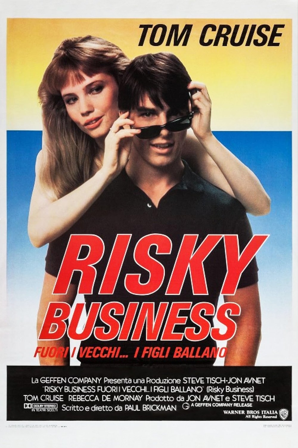 Locandina di Risky Business - Fuori i vecchi... i figli ballano
