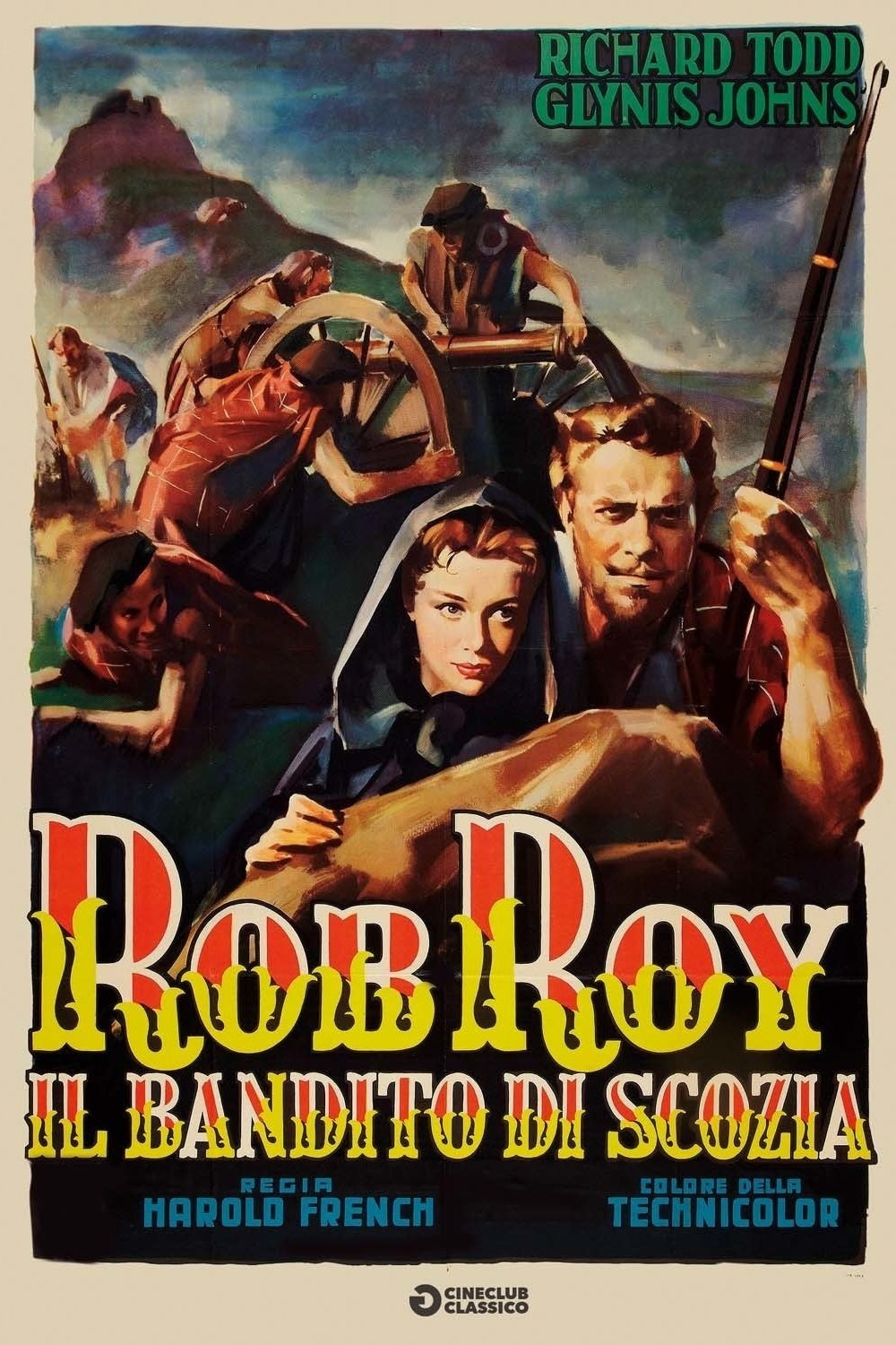 Locandina di Rob Roy il bandito di Scozia