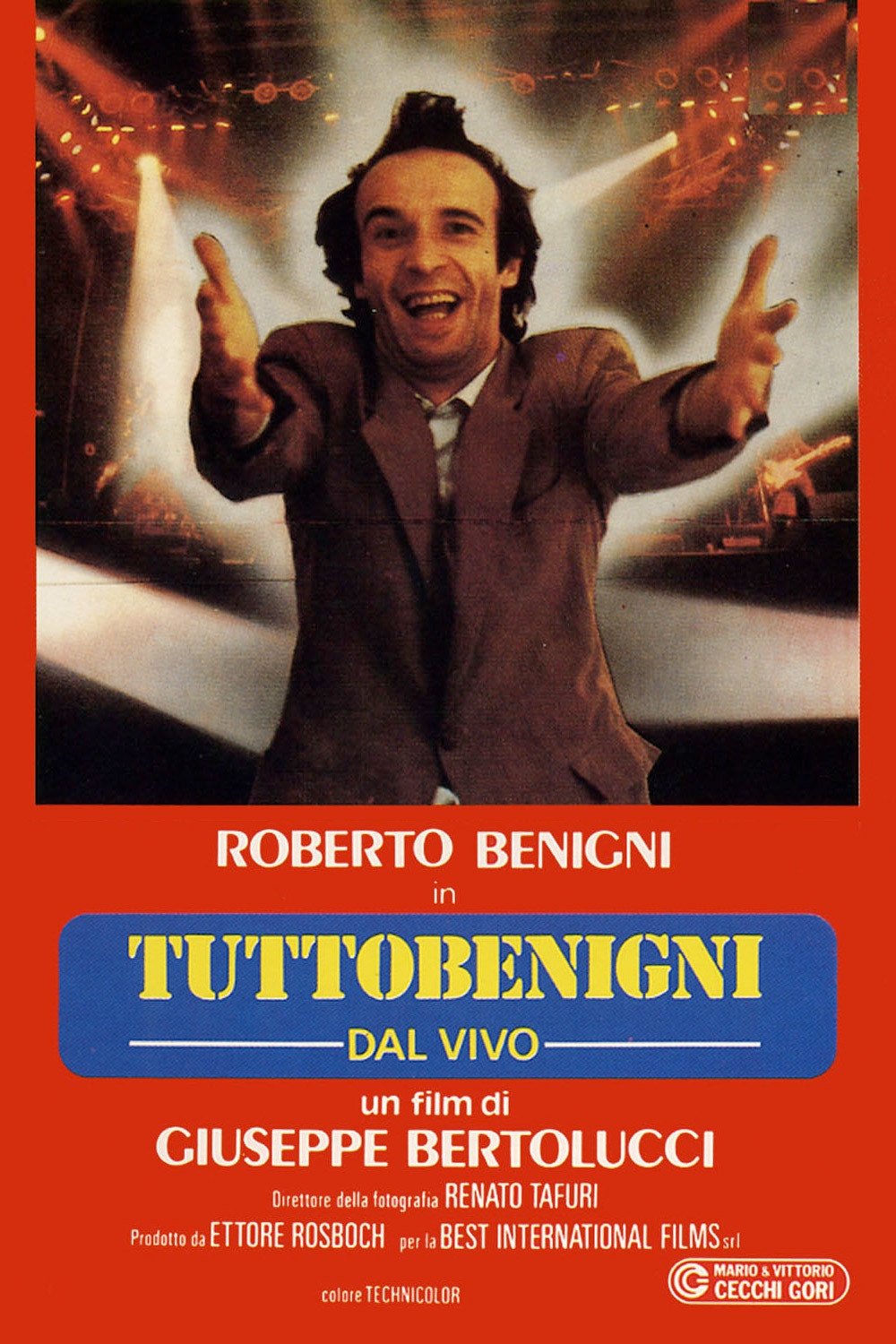 Locandina di Roberto Benigni: TuttoBenigni