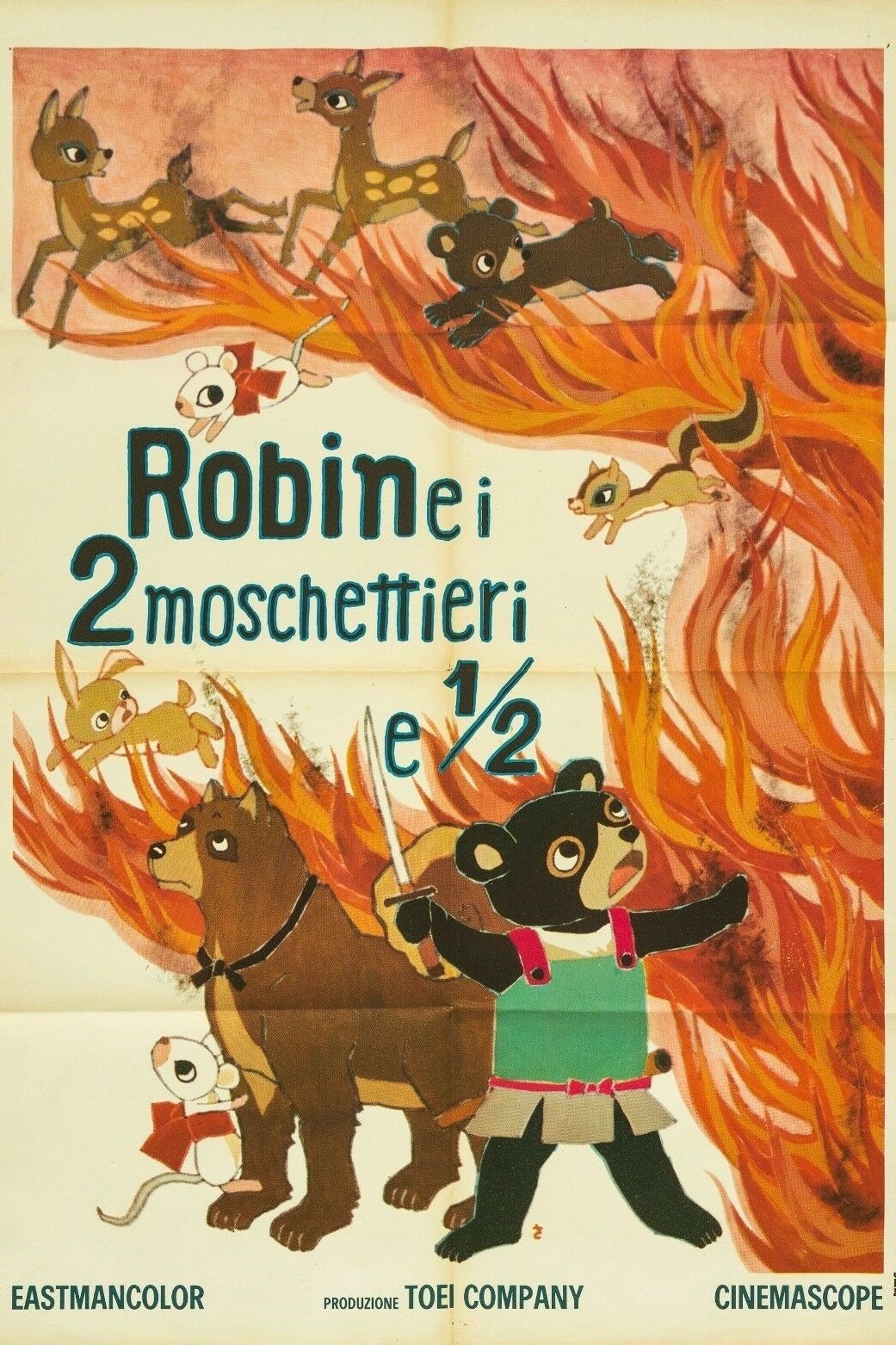 Locandina di Robin e i 2 moschettieri e ½