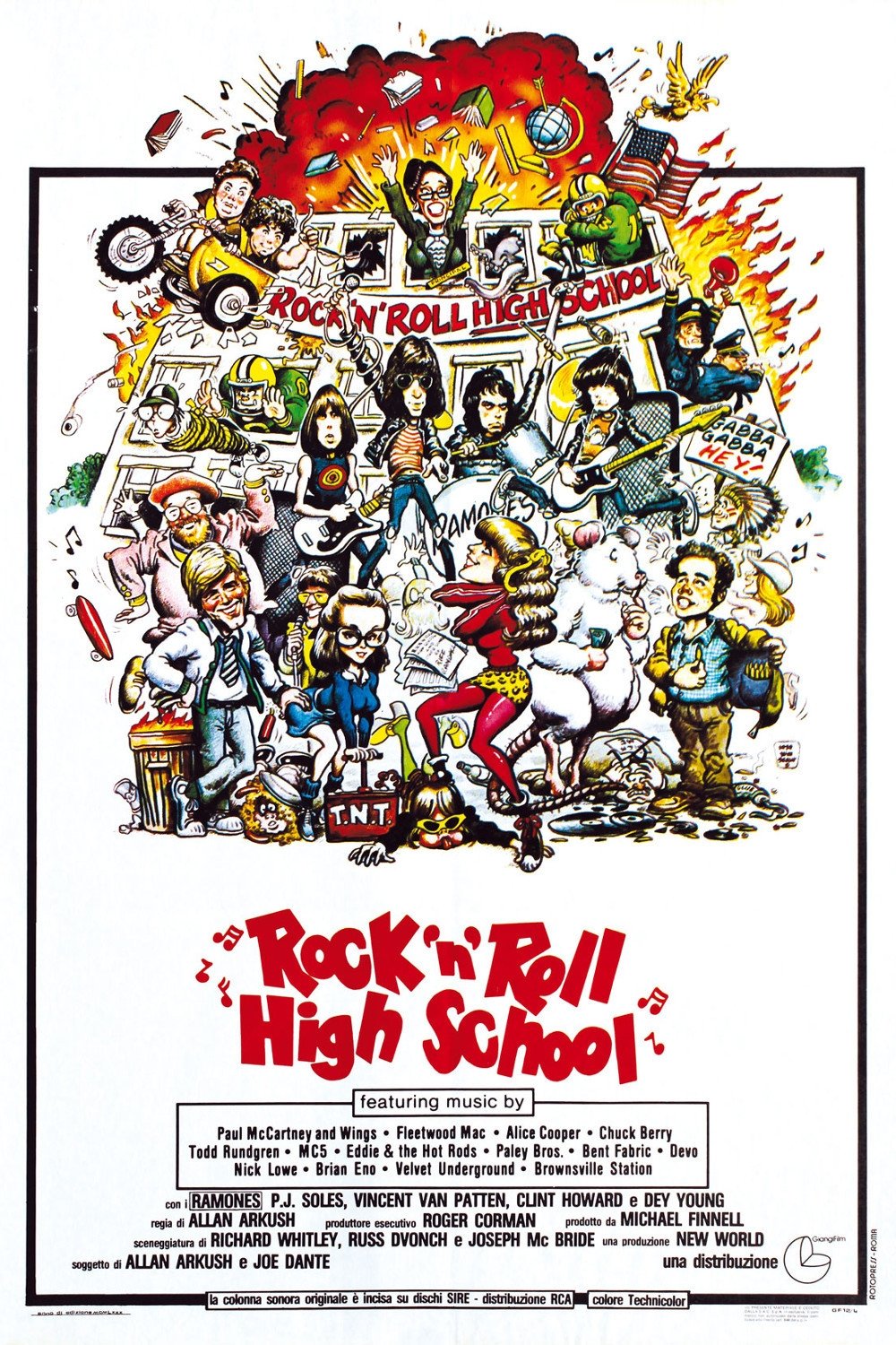 Locandina di Rock 'n' Roll High School