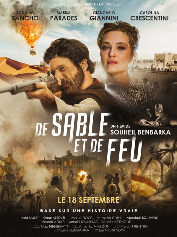 Locandina di Sabbie e fuoco