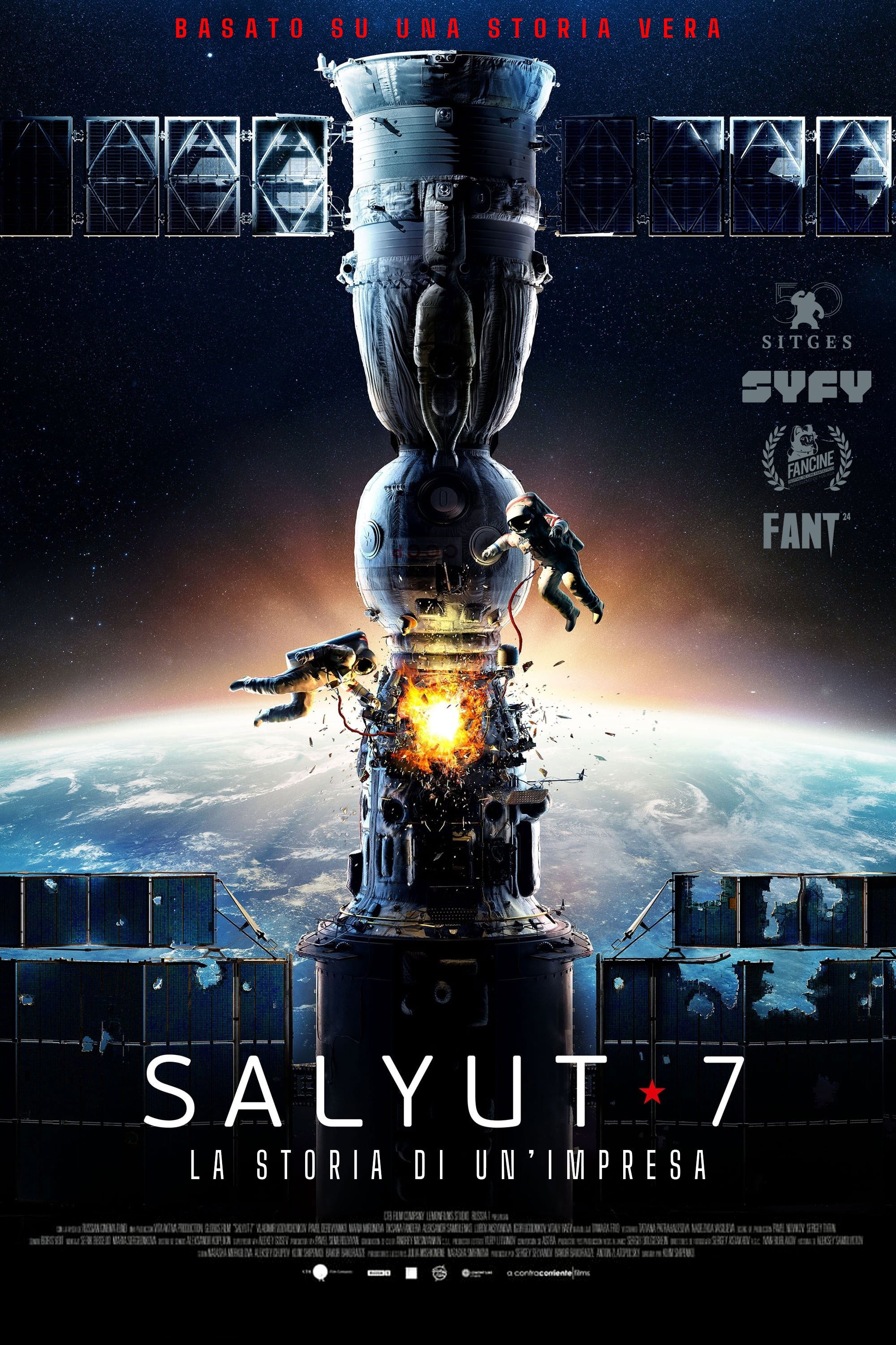 Locandina di Salyut 7 - La storia di un'impresa