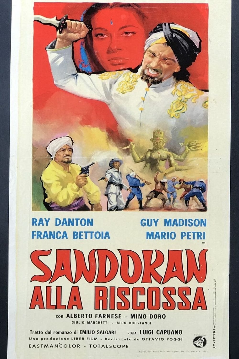 Locandina di Sandokan alla riscossa