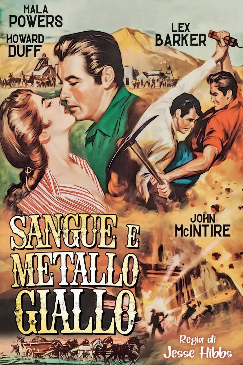 Locandina di Sangue e metallo giallo