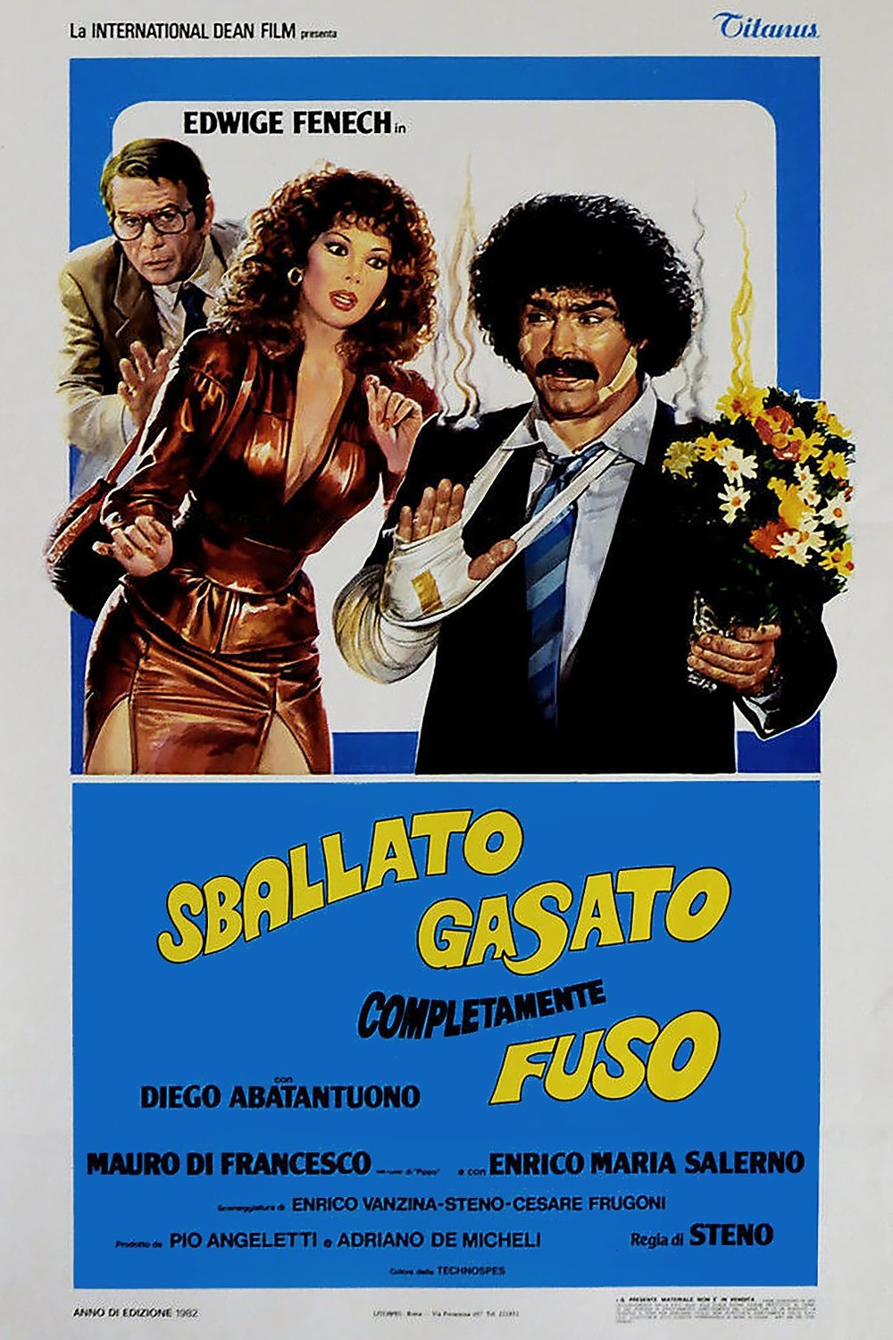 Locandina di Sballato gasato completamente fuso