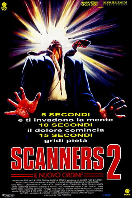 Locandina di Scanners 2 - Il nuovo ordine