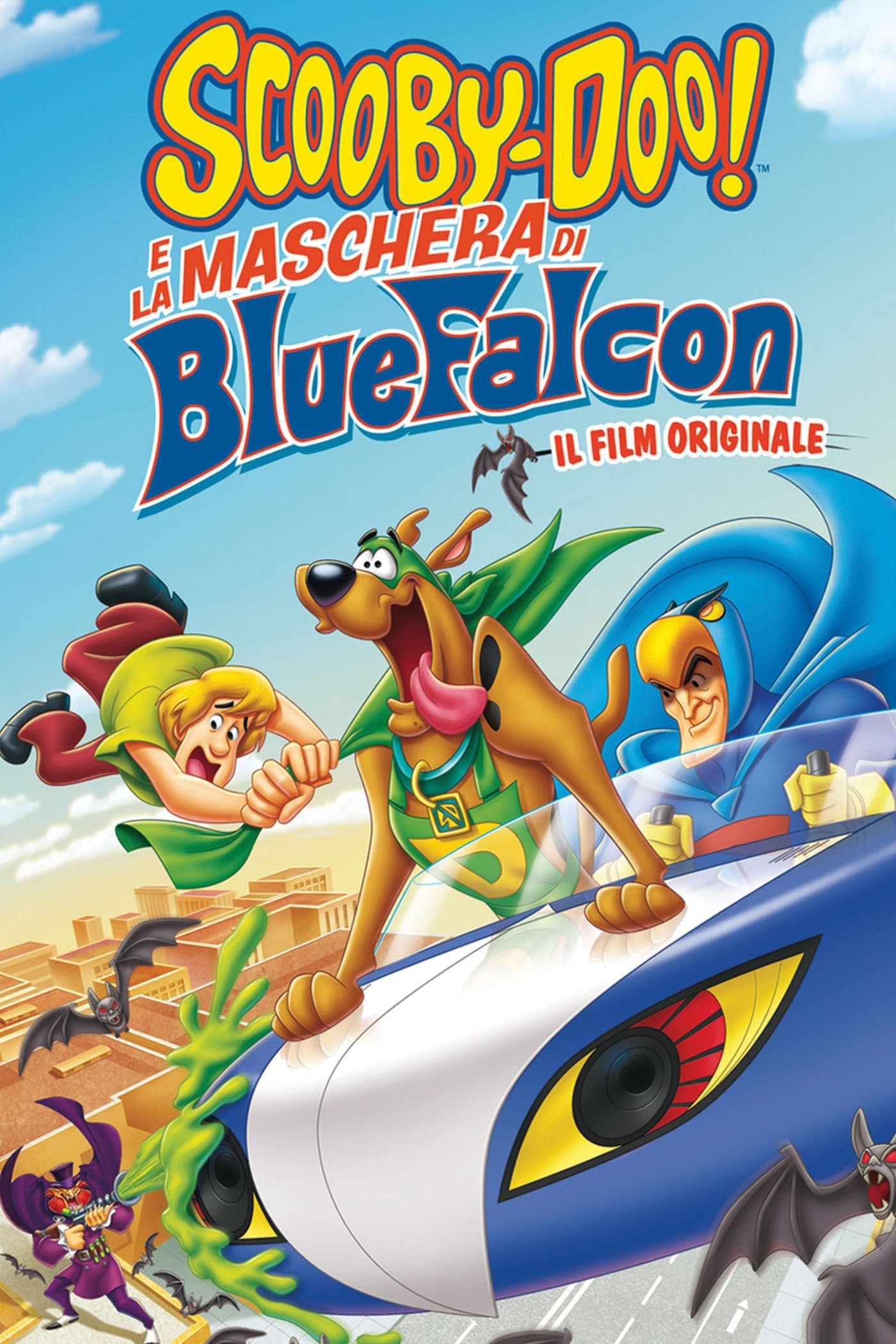 Locandina di Scooby-Doo! e la maschera di Blue Falcon