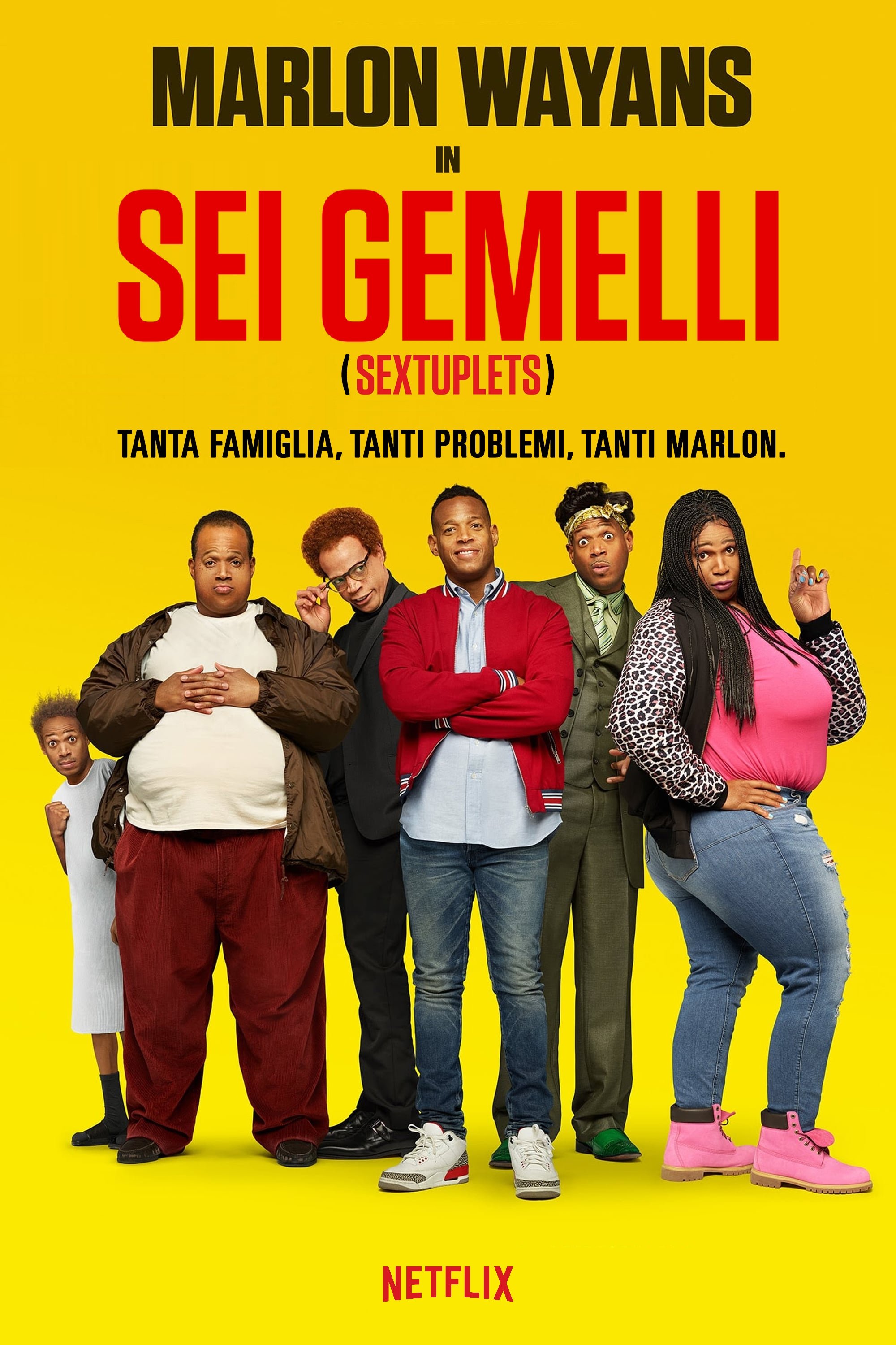 Locandina di Sei gemelli