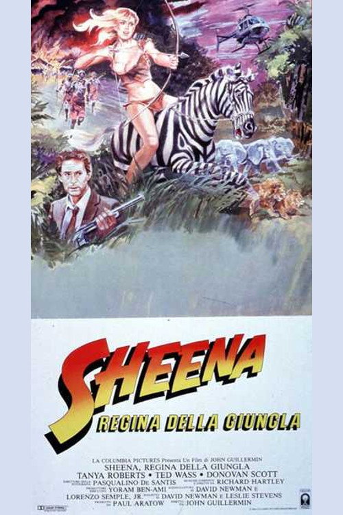 Locandina di Sheena regina della giungla