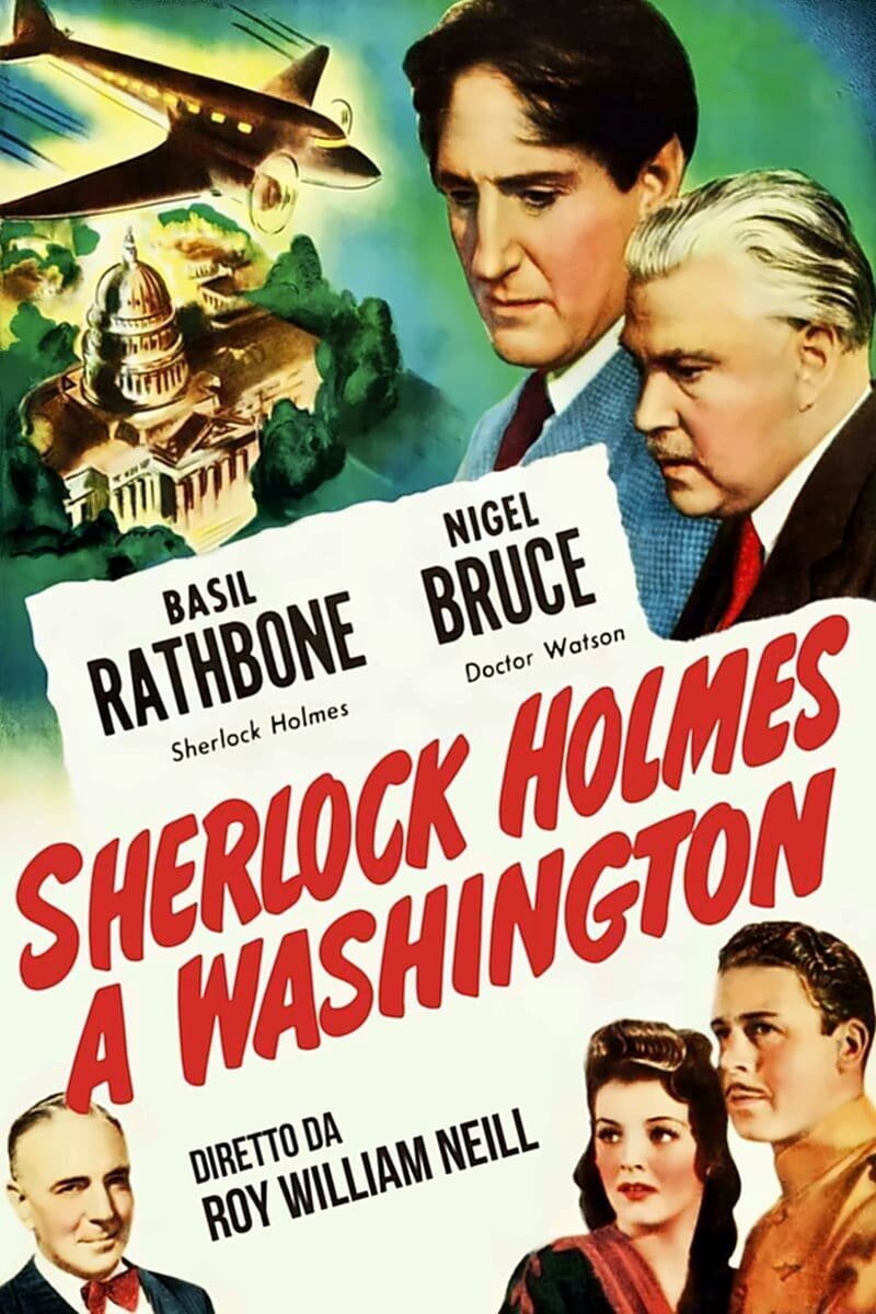 Locandina di Sherlock Holmes a Washington