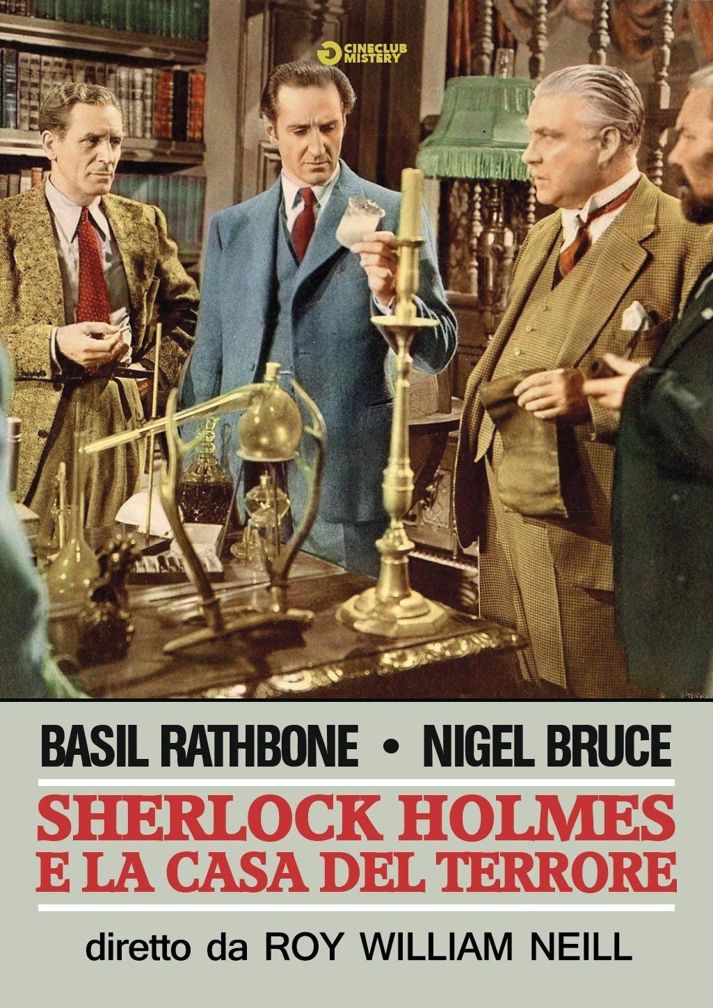 Locandina di Sherlock Holmes e la casa del terrore