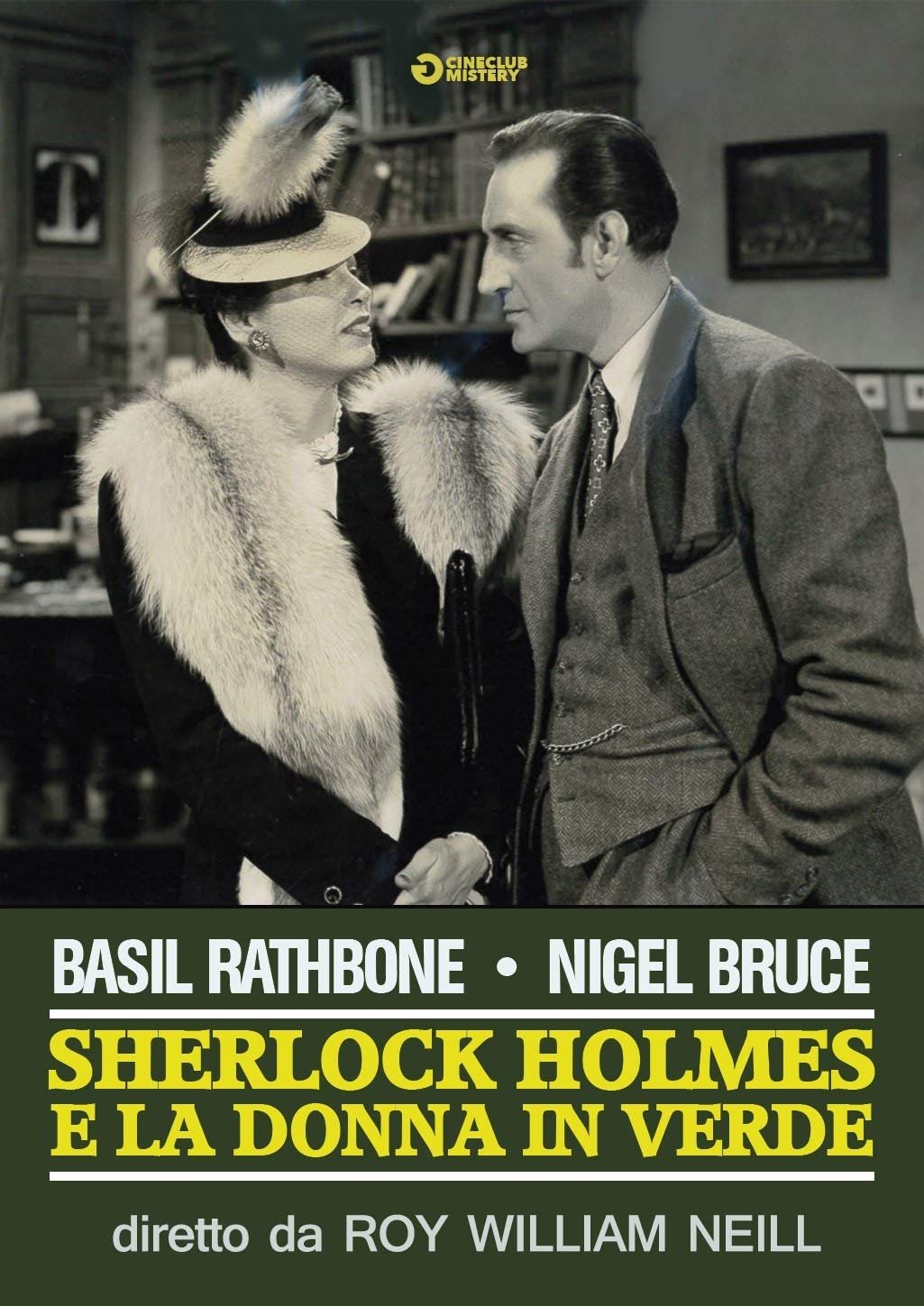 Locandina di Sherlock Holmes e la donna in verde
