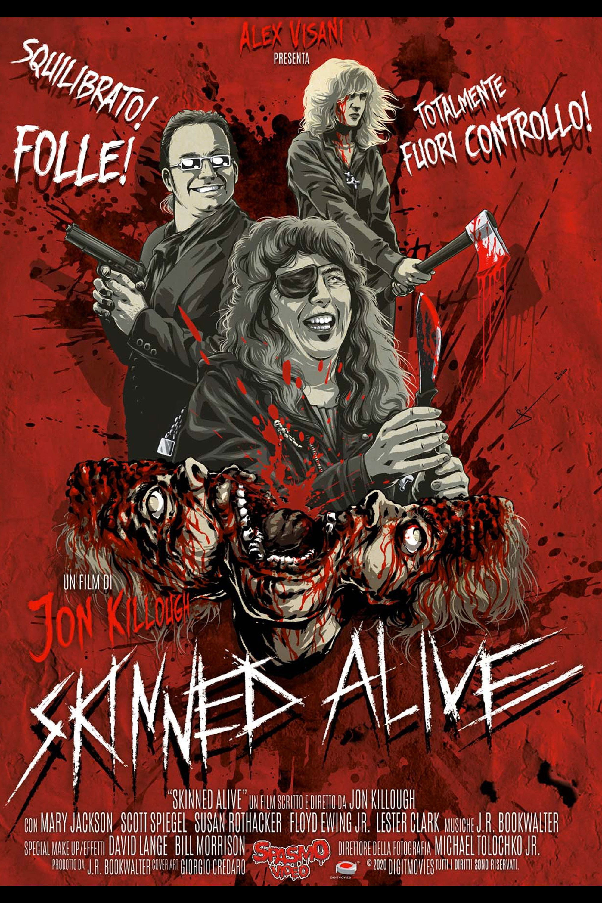 Locandina di Skinned Alive