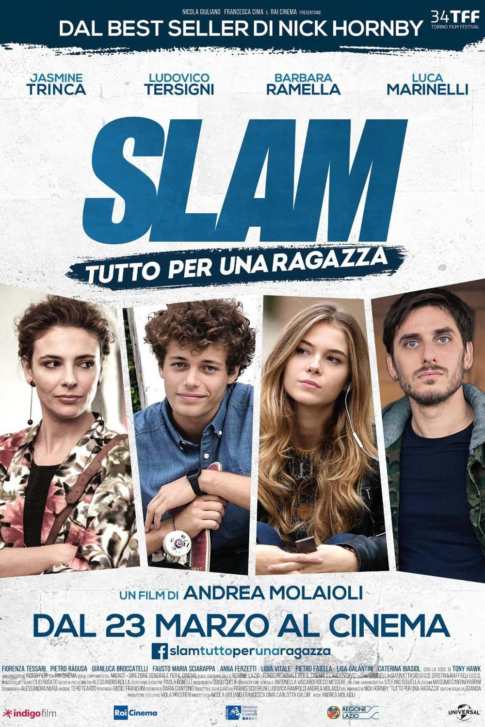 Locandina di Slam - Tutto per una ragazza