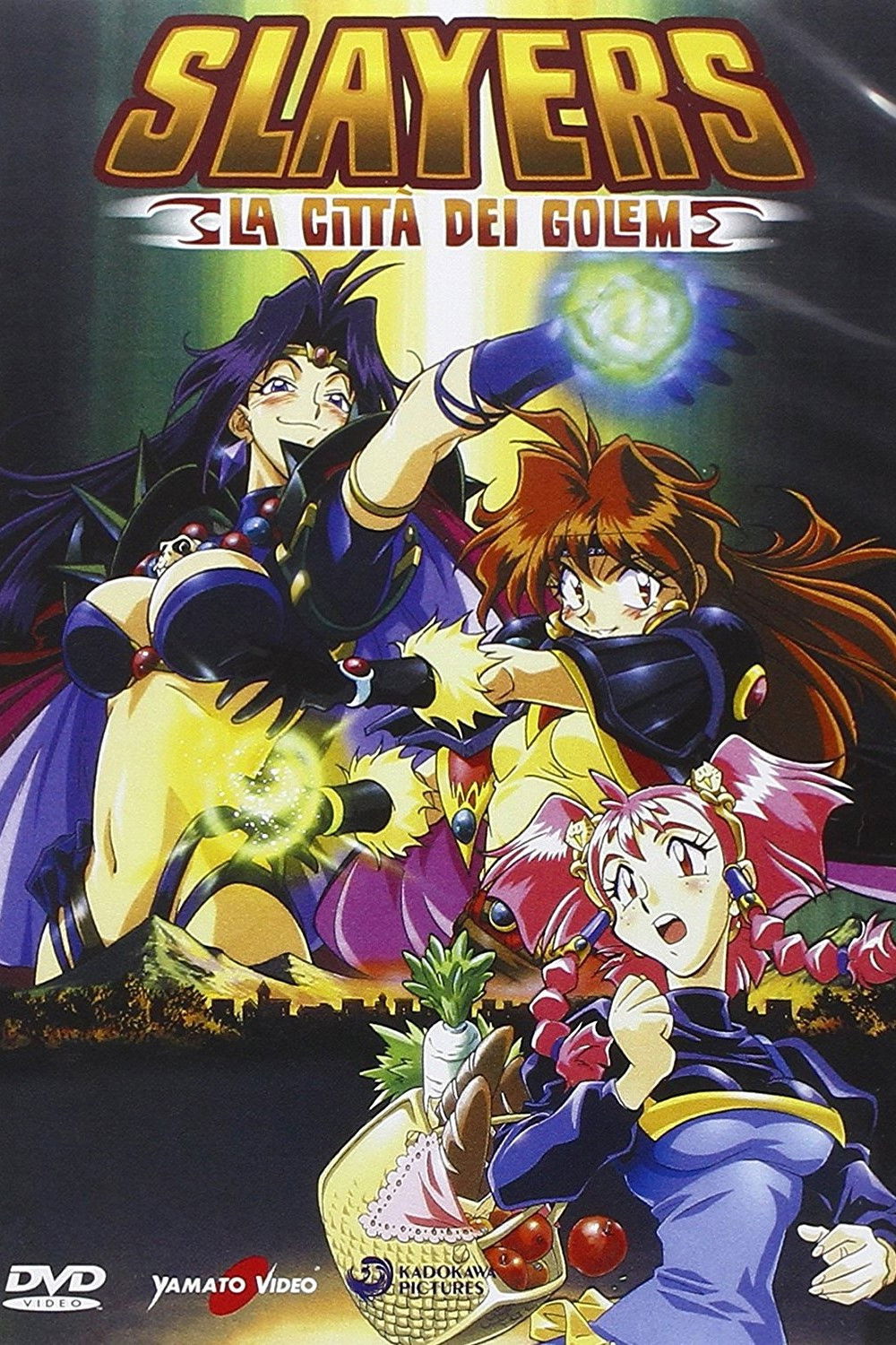 Locandina di Slayers - La città dei Golem