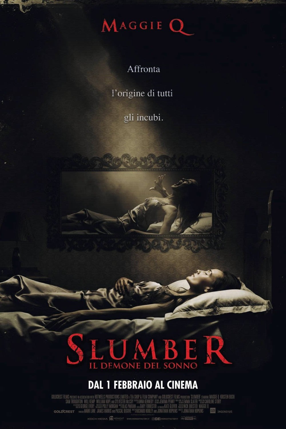 Locandina di Slumber - Il demone del sonno