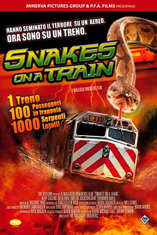 Locandina di Snakes on a Train