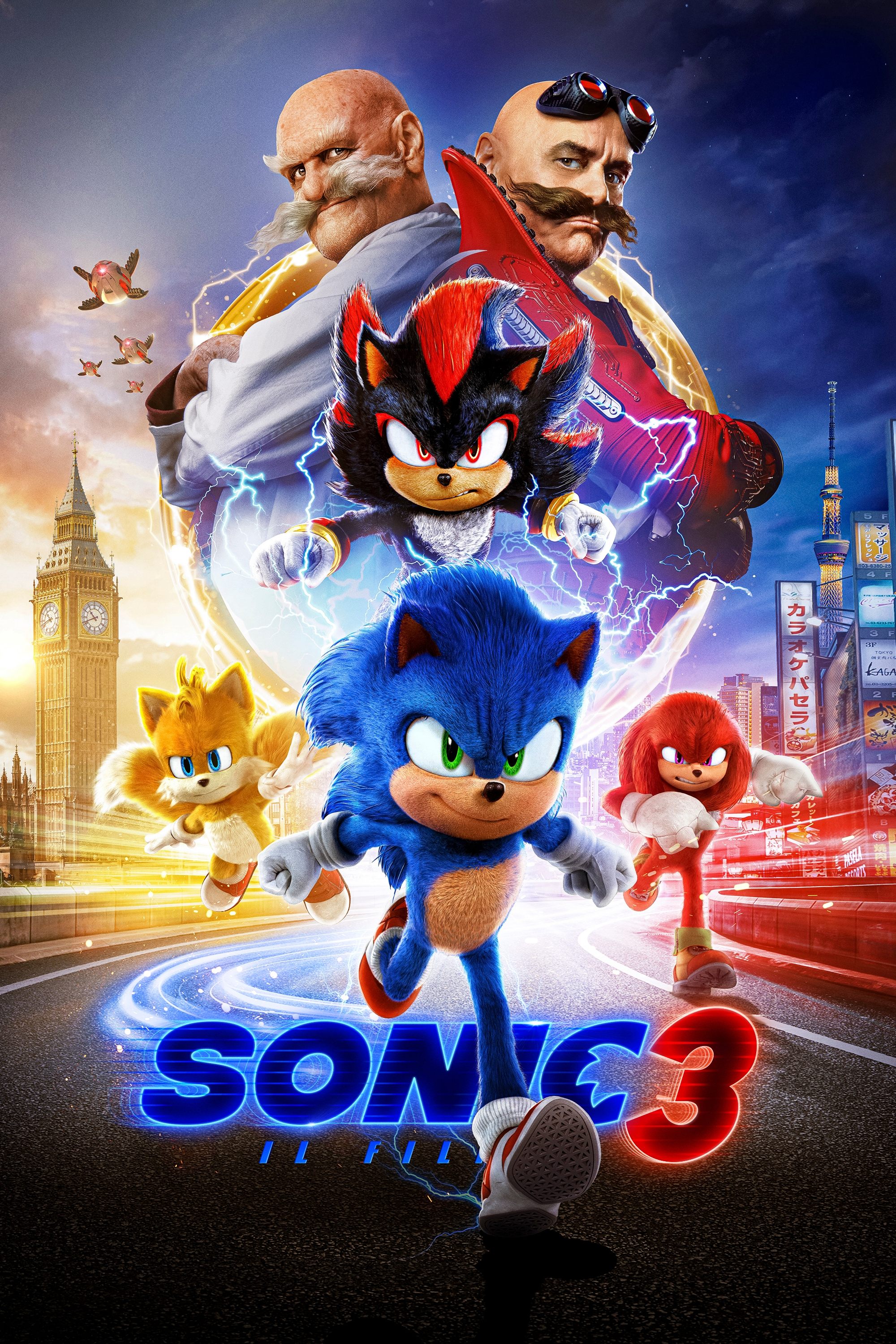 Locandina di Sonic 3 - Il film