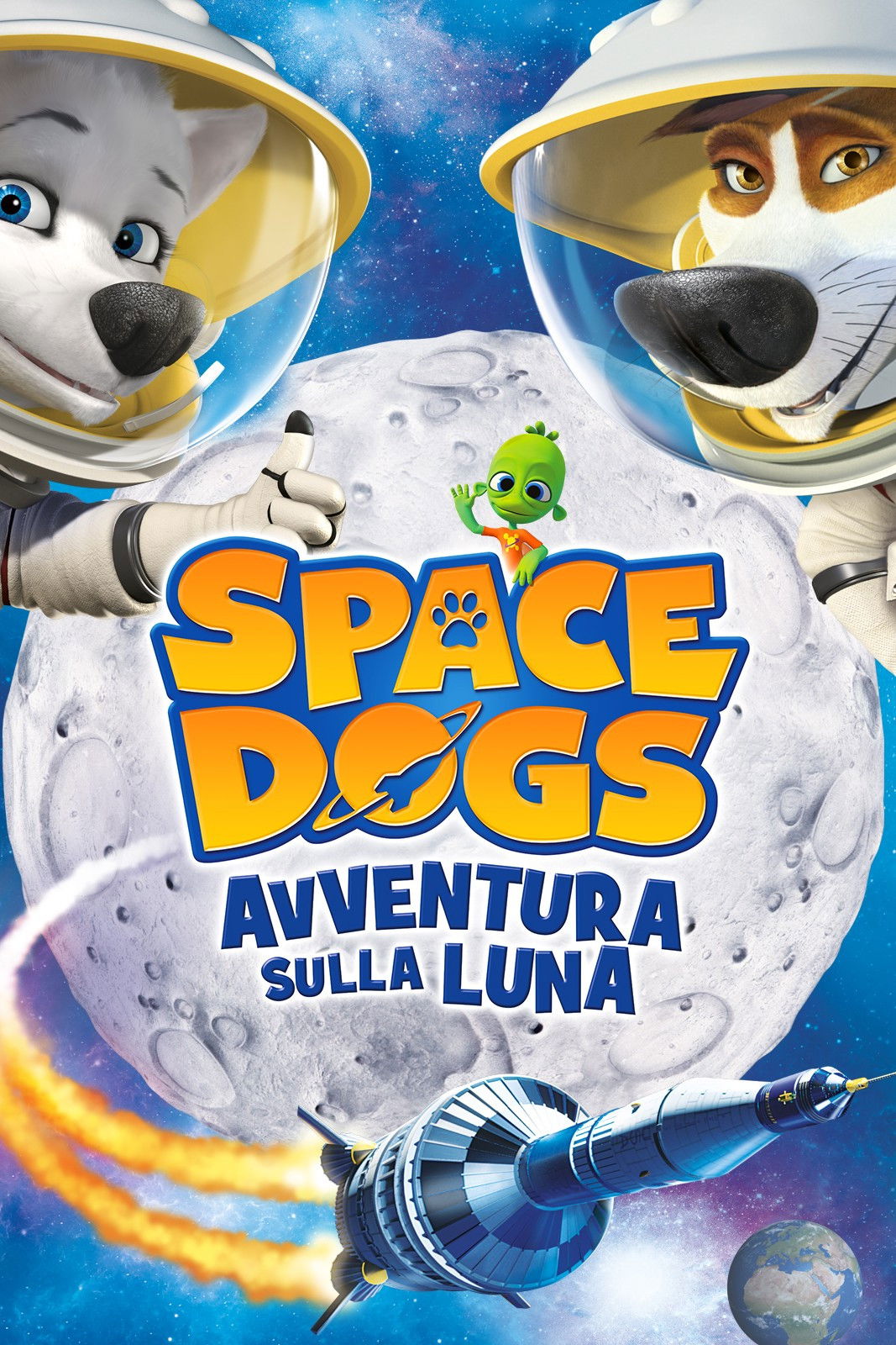 Locandina di Space Dogs - Avventura sulla Luna