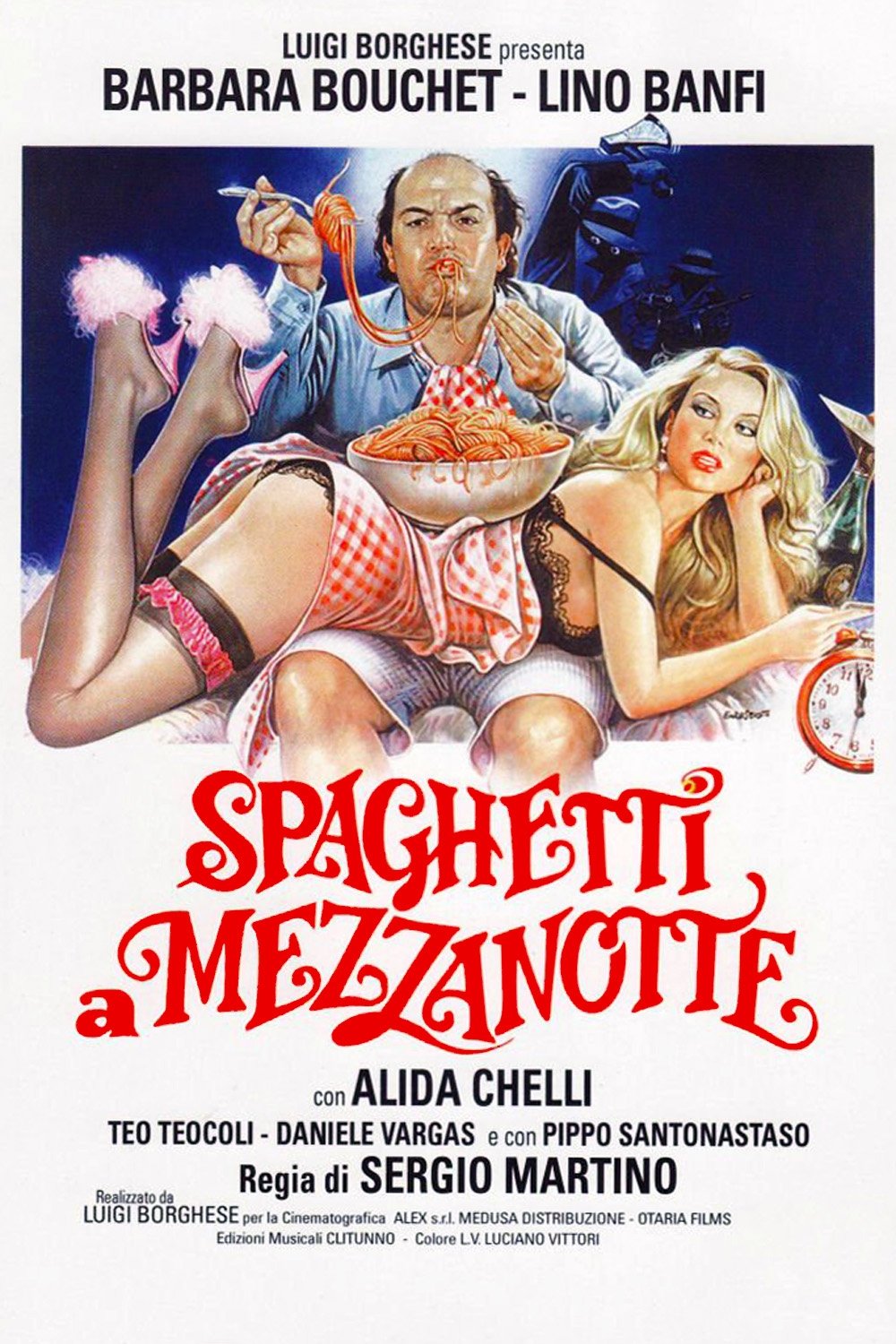 Locandina di Spaghetti a mezzanotte