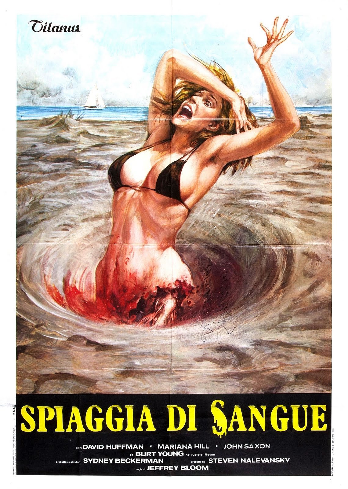 Locandina di Spiaggia di sangue