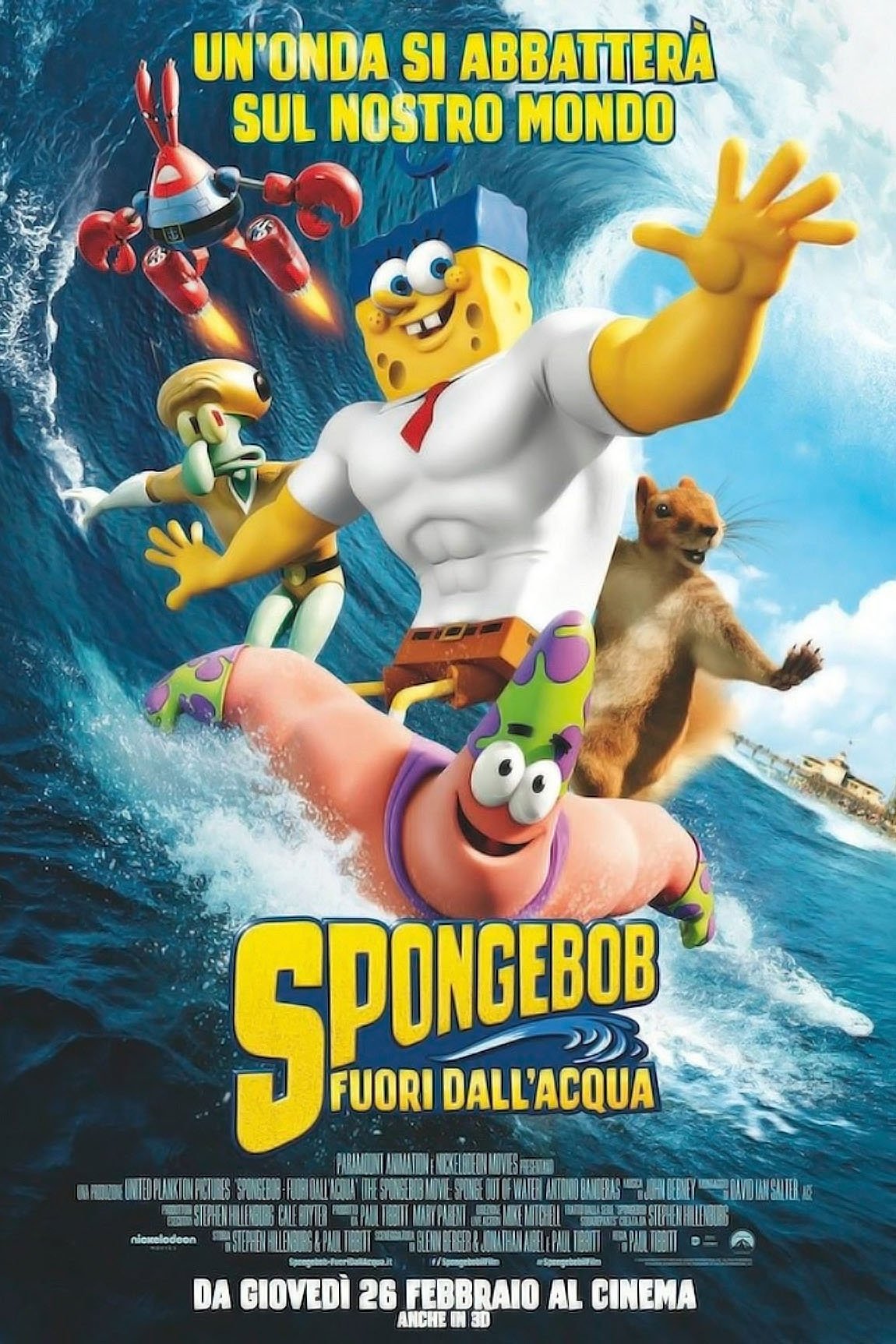 Locandina di SpongeBob - Fuori dall'acqua