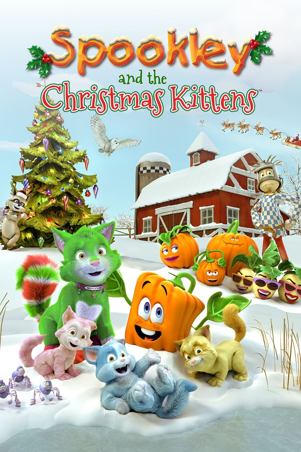 Locandina di Spookley la zucca quadrata: Natale con i gattini
