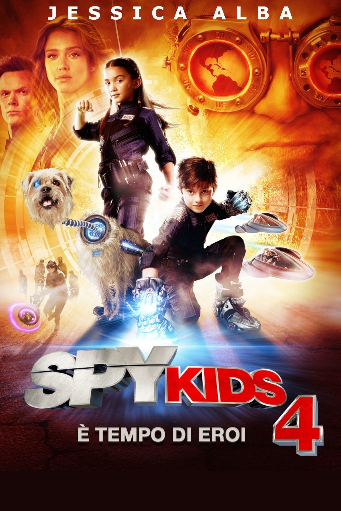Locandina di Spy Kids 4 - È tempo di eroi